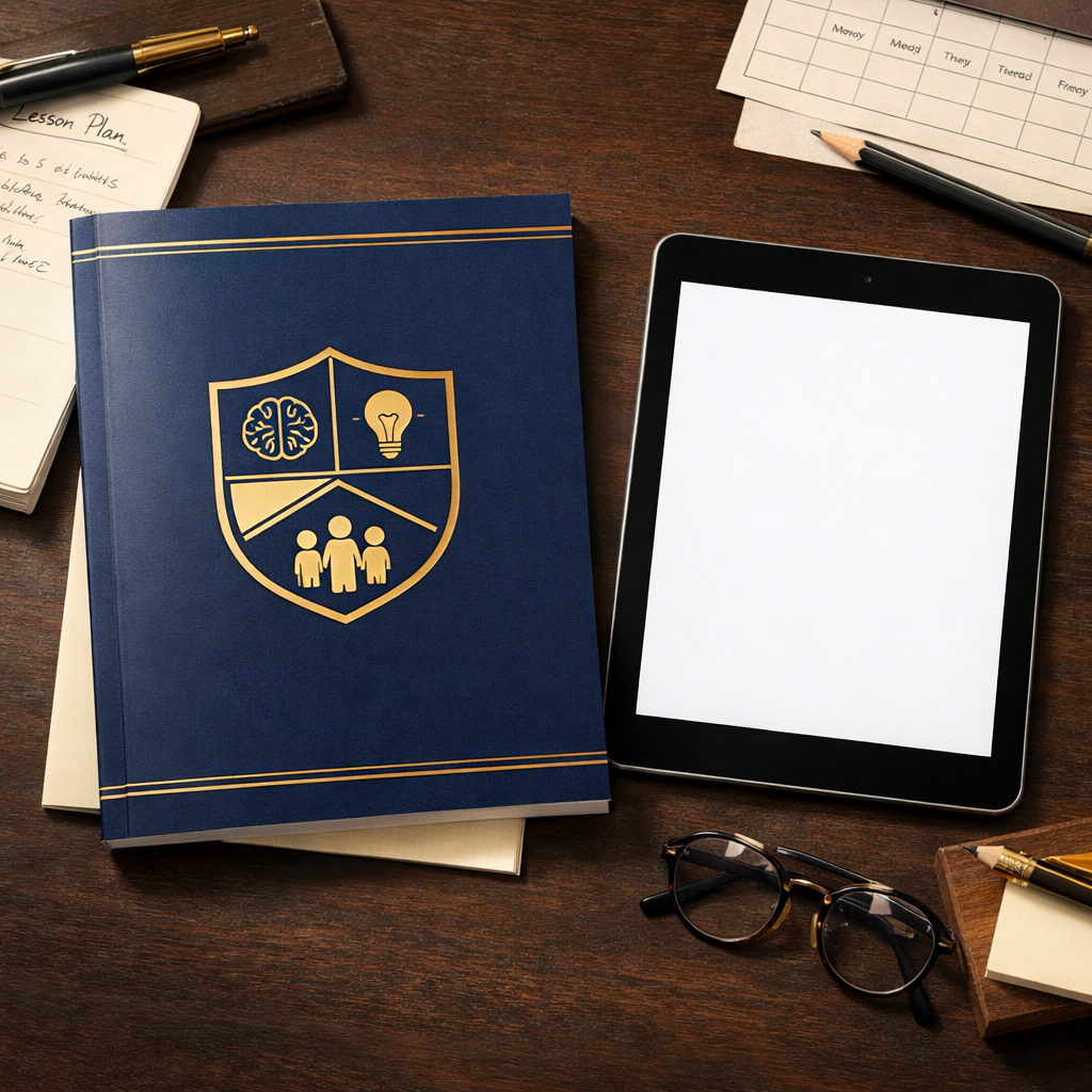 Calm Family AI free guide mockup